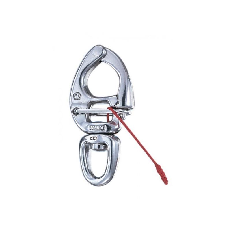 Carabiner Wichard stainless steel HR opening under load 70 mm