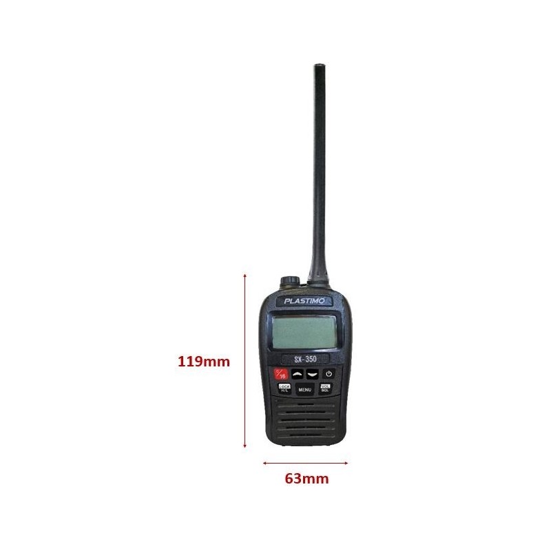 SX 350 VHF portable - PLASTIMO