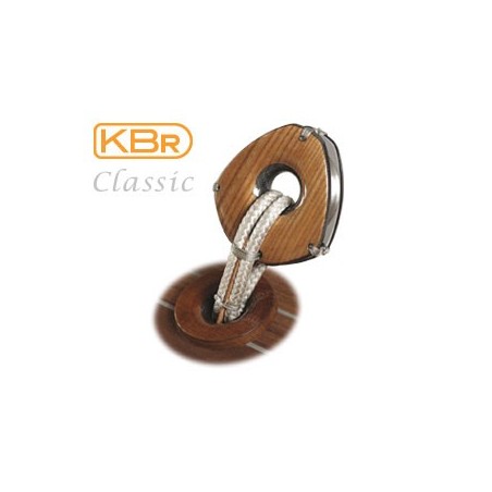 Poulie carbone plaqué bois KBRCW - KARVER
