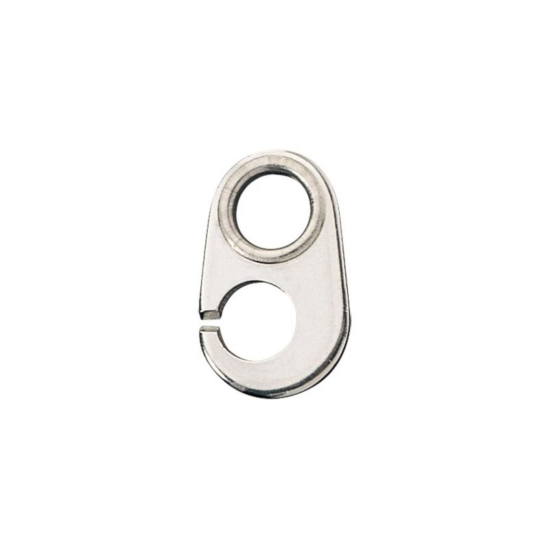 Wide stainless steel clip