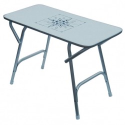 Folding Table aluminium 120x70x70 cm