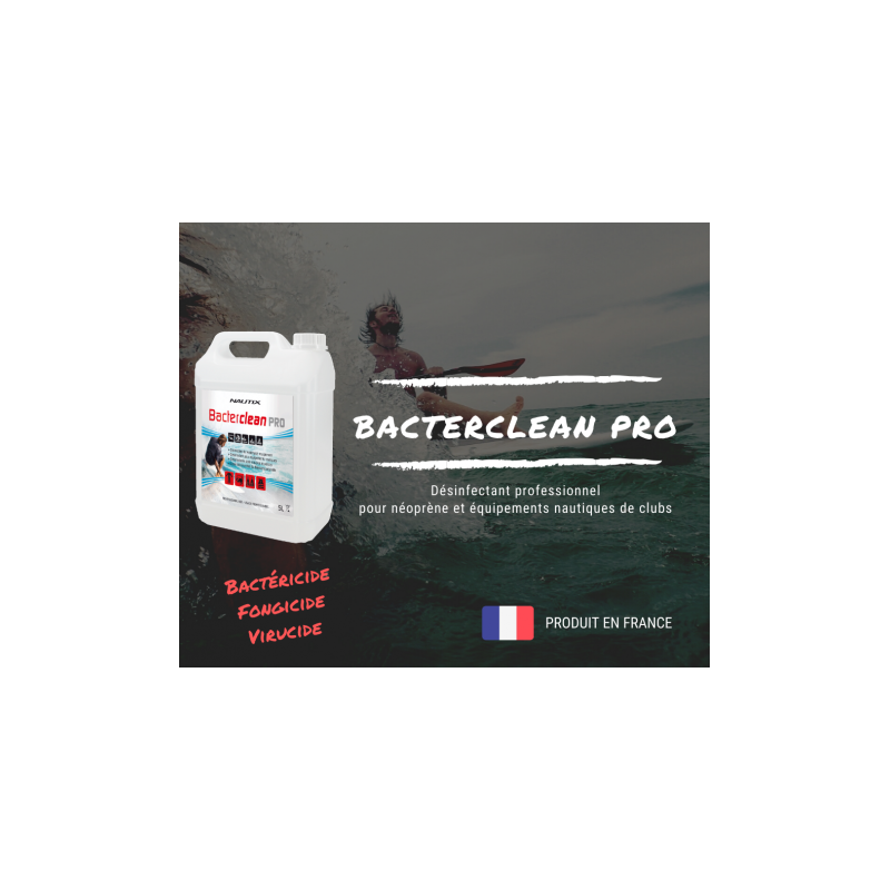 Nettoyant Bio-Actif Combinaisons Bacterclean Pro 5L