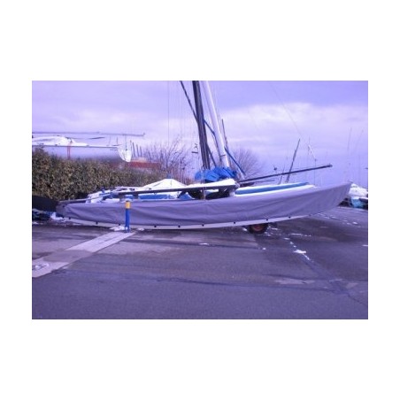 Canopy of hull catamaran Hobie Cat 16