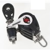 Pulley winch 57 mm composite