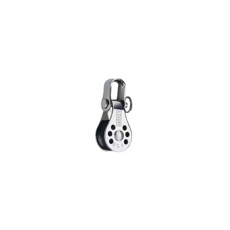 Harken France - pulley Harken - pulley simple Manila 22 mm micro - KM boating - pulley 22 mm Micro Block Harken - KMNautisme-.