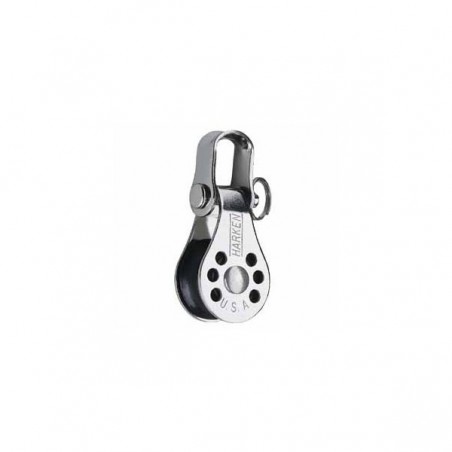 Harken France - pulley Harken - pulley simple Manila 22 mm micro - KM boating - pulley 22 mm Micro Block Harken - KMNautisme-.