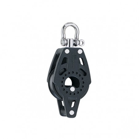 Pulley simple Becket swivel 40 mm carbo blocks