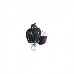 Pulley winch 57 mm triple Becket Carbo Ratchamatic