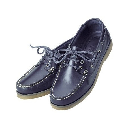 Chaussures bateau Crew bleu marine