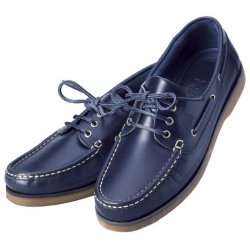 Chaussures bateau Crew bleu marine femme