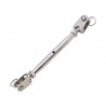 TURNBUCKLE has chappes hinged cable 2.5 mm