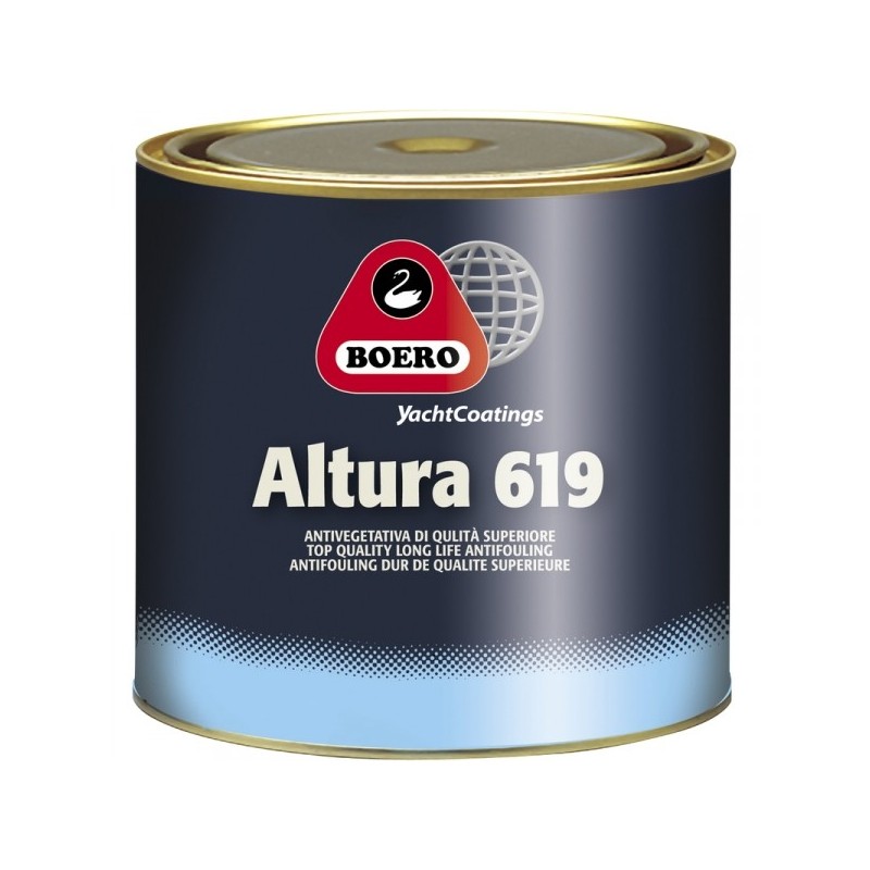 Antifouling ALTURA 619 boero - Achat peinture anti algues coque bateau - KM Nautisme