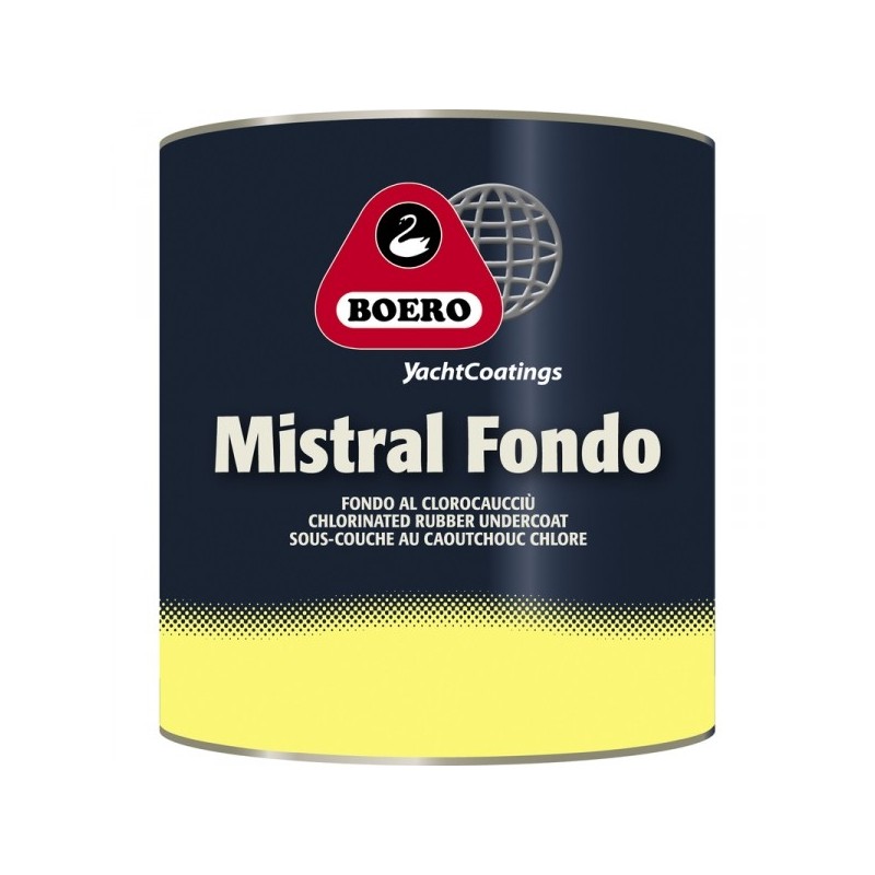 Boearo Mistral Fondo - Sous couche au caoutchouc chloré MISTRAL FONDO - Sous couche bateau