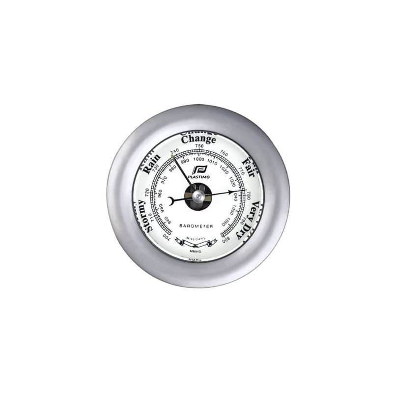 Barometer Plastimo 4 "polished-chrome