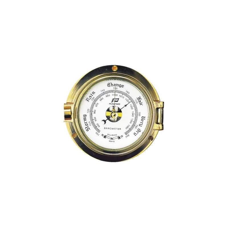 Plastimo 3 "solid brass barometer