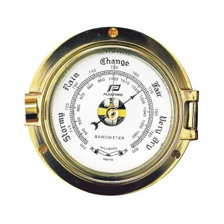 Plastimo 3 "solid brass barometer