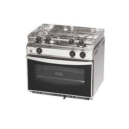 Stove oven Eno Grand wide 2 fires enameled oven