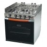 Réchaud four grill Eno Chef 4 feux four inox