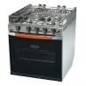 Stove oven grill Eno Chief 4 fire stainless steel oven