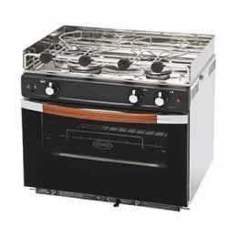 Réchaud four grill ENO Gascogne 2 feux four inox