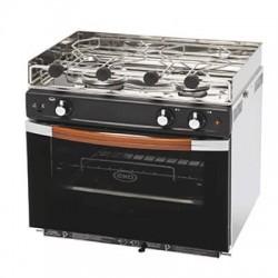 Stove oven grill ENO Gascogne 2 lights stainless steel oven