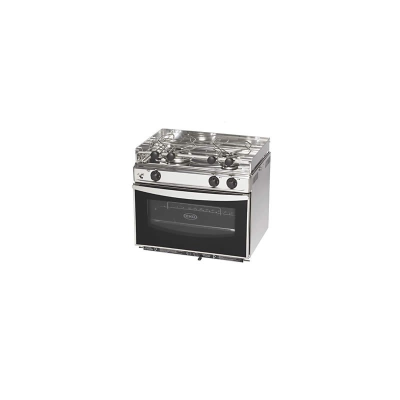 Stove oven grill ENO Grand wide 2 lights stainless steel oven