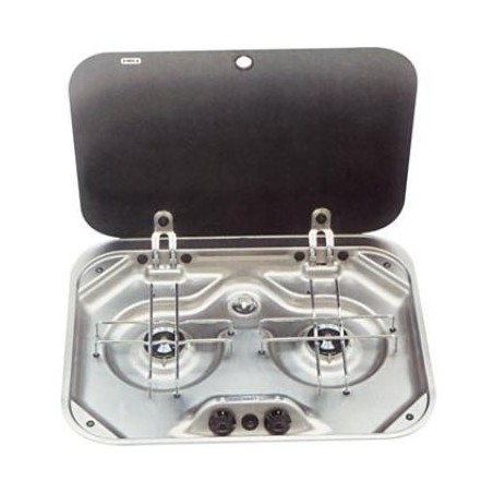 Plan of cooking gas built-in stainless steel 304 SMEV 2 lights