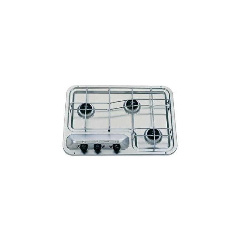 Plan of cooking gas built-in stainless steel 304 SMEV 3 lights