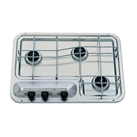 Plan of cooking gas built-in stainless steel 304 SMEV 3 lights