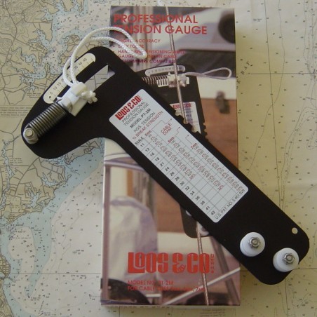 Tensiomètre de gréement pour bateau 5mm, 6mm, 7mm - Tension de mât - KM Nautisme Tensiomètre de gréement pour bateau 5mm, 6mm, 7mm - Tension de mât - KM Nautisme