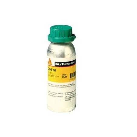 Primaire Sika 209 D plastiques transparents flacon 250ml