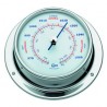Thermomètre - hygromètre Barigo Regatta inox poli Ø 100 mm