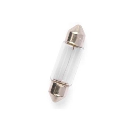 Ampoule navette 10x38mm 12v 10w (x2 pièces)