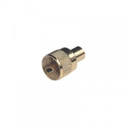 Connecteur RA132 Gold Glomex PL259 mâle pour câble RG58