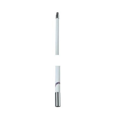 Rallonge d'antenne Glomex RA122/60 en fibre filetage 1" - longueur 0,60m