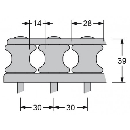 Antal boite a reas vcam - 4 réas ø 28 Antal boite a reas vcam - 4 réas ø 28
