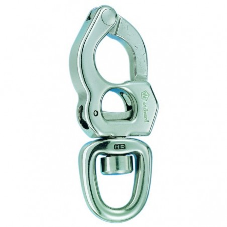 Carabiner Wichard stainless steel HR has quick release 85 mm