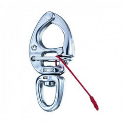 Carabiner Wichard stainless steel HR opening under load 110 mm