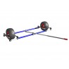 Trolley for pedal boat with balloon wheels - CADKAT