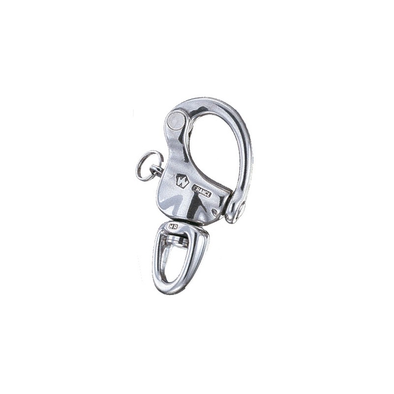 Wichard stainless steel HR eye swivel carabiner