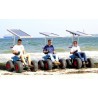 Fauteuil roulant automoteur à roues ballon avec toit solaire - CT95 - CAD KAT
