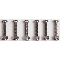 Set of 12 bolts and selflocking nuts - EX1155 - OPTIPARTS
