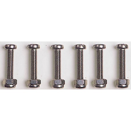 Set of 12 bolts and selflocking nuts - EX1155 - OPTIPARTS