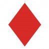 Red rhombus - EX1421 - OPTIPARTS
