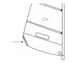 Kit for aluminium jib clew plate - HOBIE - HC-16080005