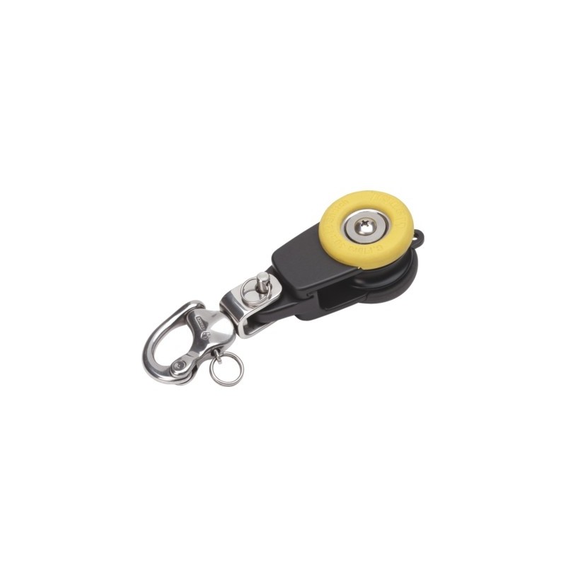 Antal opening pulley with carabiner Ø 40 MM