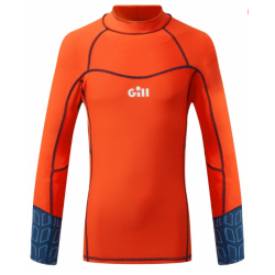 Gill Lycra manche longue junior- GILL- 5020J Equipement bateau croisière dériveur catamaran - KMNautisme