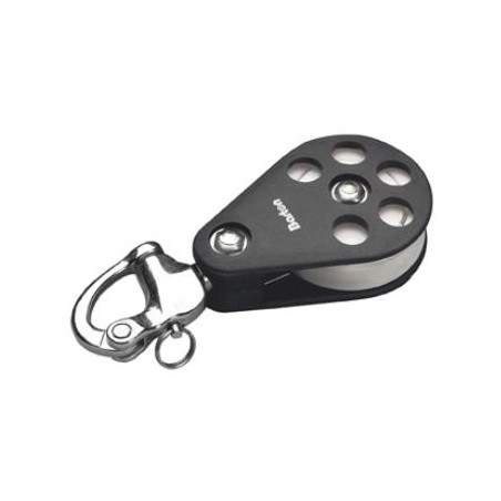 Poulie simple Barton Marine + mousqueton Ø54MM Poulie simple Barton Marine + mousqueton Ø54MM